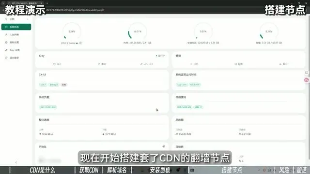 3X-UI 面板节点配置参数